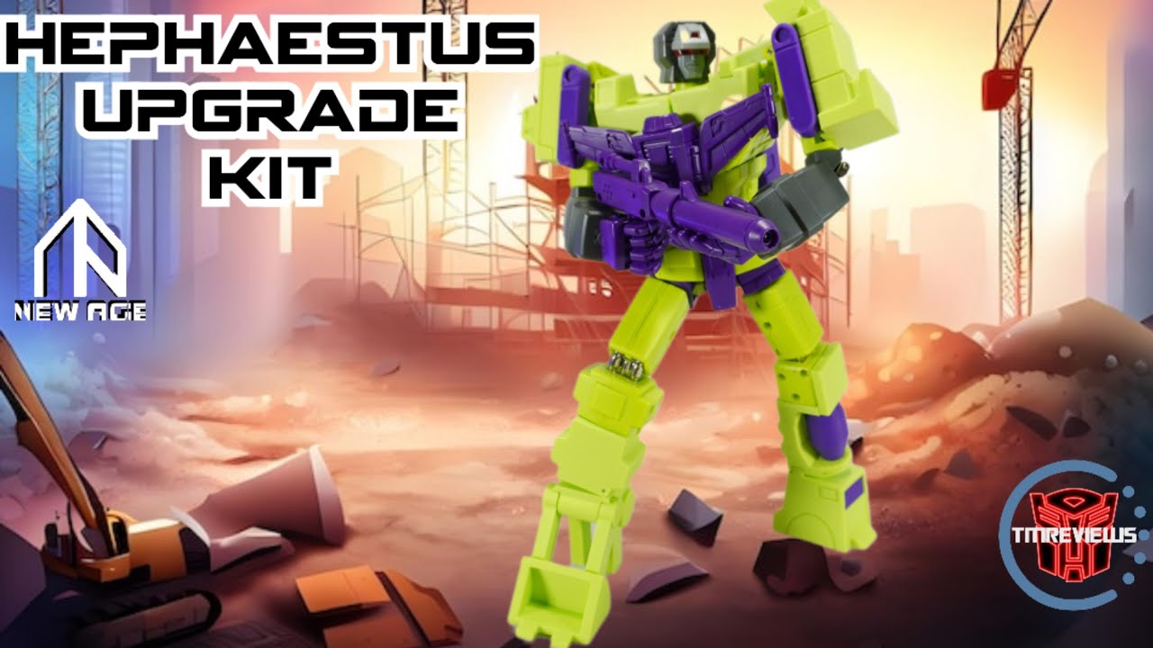 QQT Studio 3D Printed Upgrade Kit for Newage H34P Hephaestus (AKA Devastator)