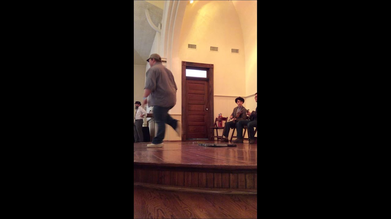 Christopher Gray - Flatfooting- Clogging - Chattanooga Fiddlers Convention 2015