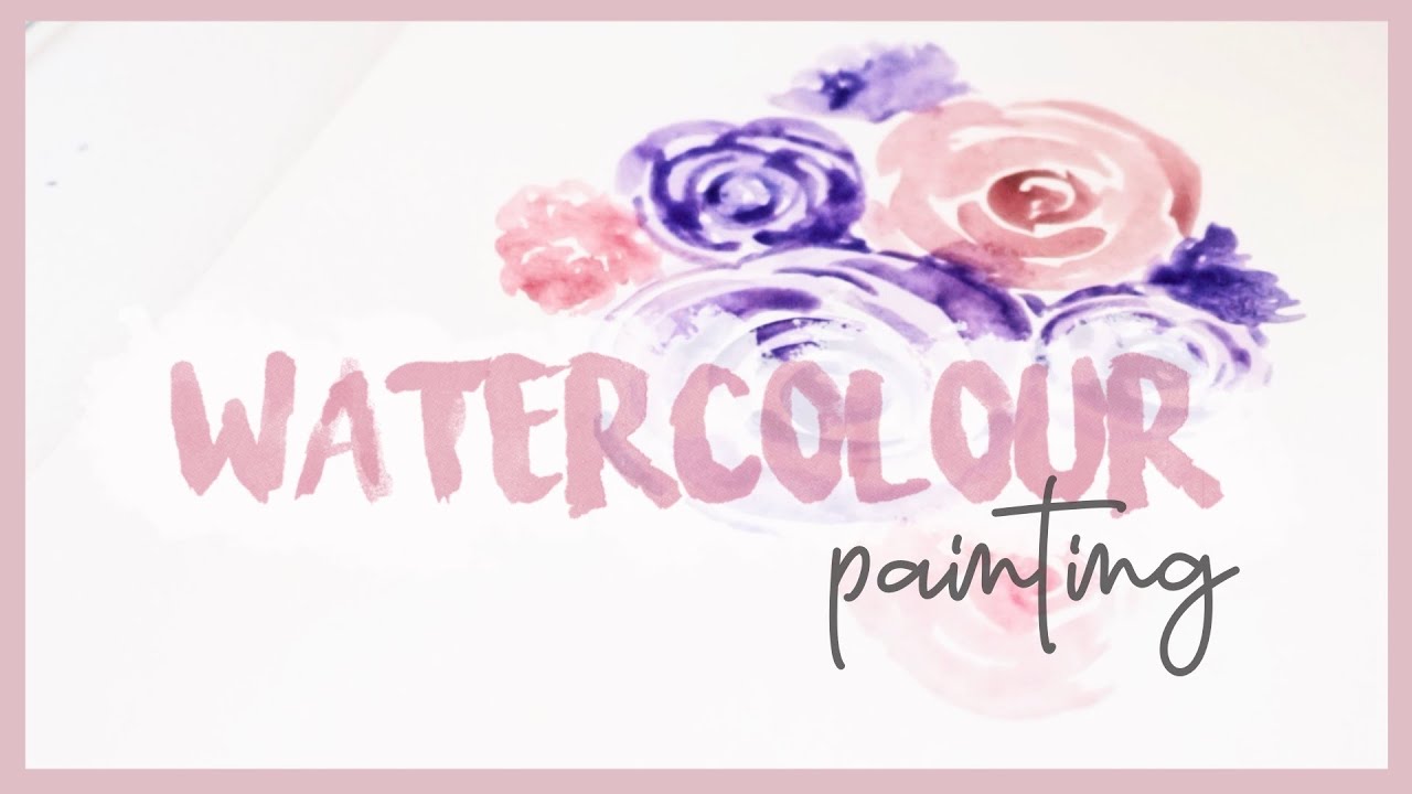 WATERCOLOUR PAINTINGS | Angiebuean | Artvlog #01