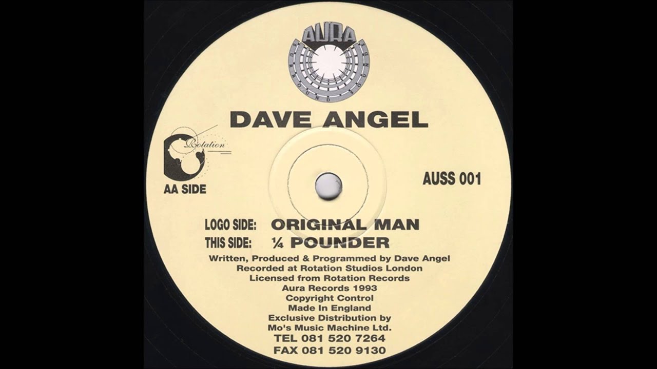 Dave Angel - &frac14; Pounder (1993)