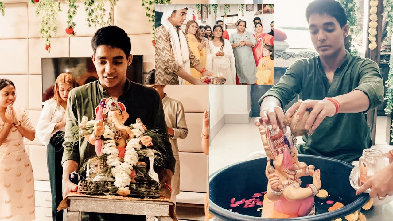 SABSE EMOTIONAL MOMENT THA MERE LIYE 😢 !! VISARJAN VLOG I REACTIONBOI FAMILY I Rohit Zinjurke