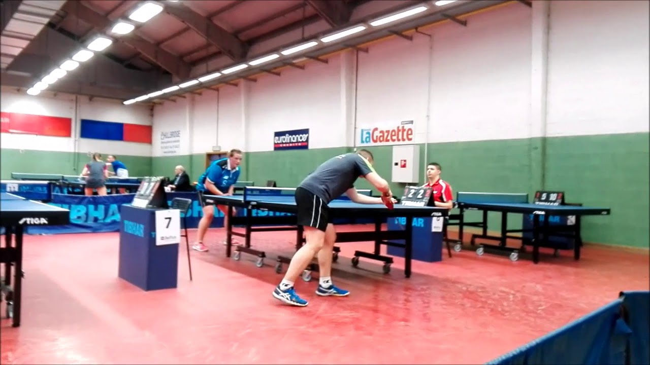 Tournoi Villette (2018) : C&eacute;line Marneffe (B6) VS Christian Blondeau (B0)