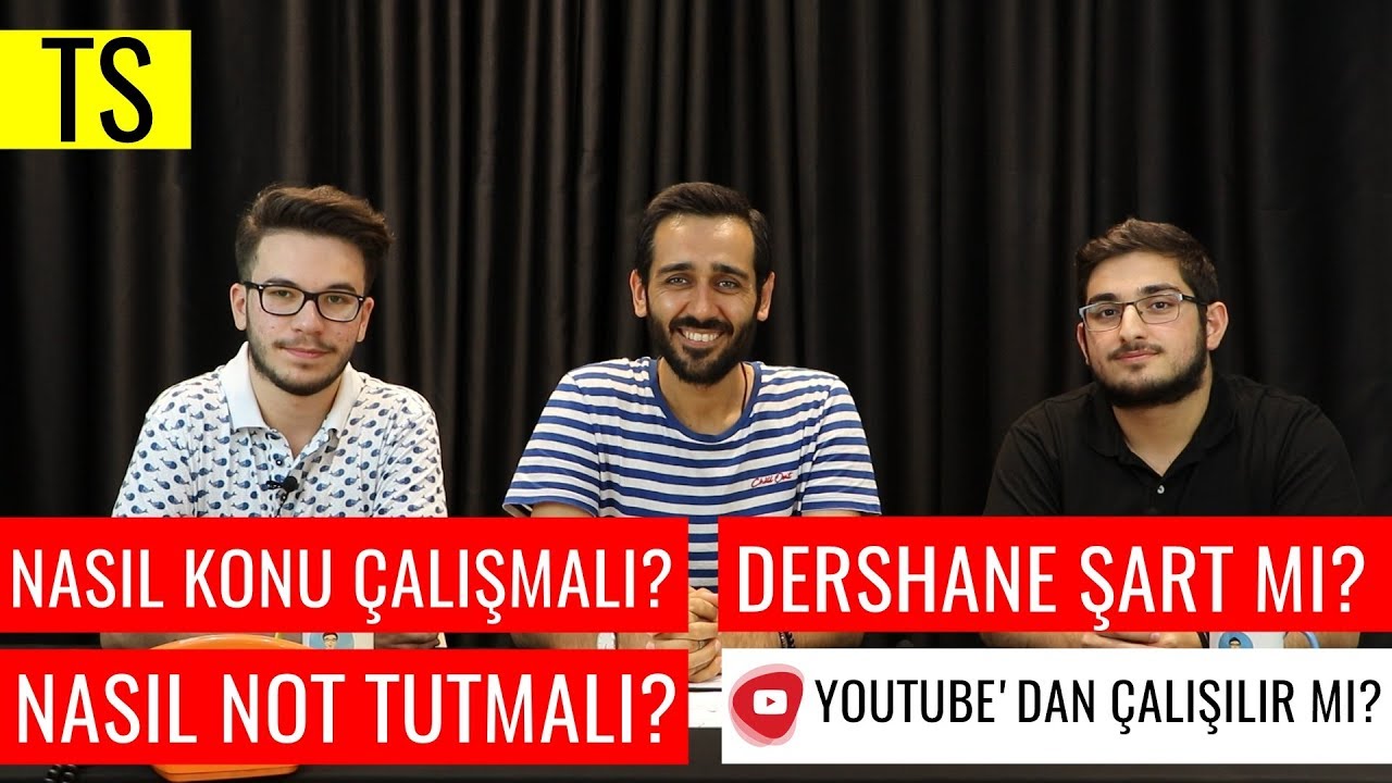 Nasıl Konu Çalışmalı? Sozelcilere Dershane-Kurs Şart mı? Nasıl Not Tutmalı?