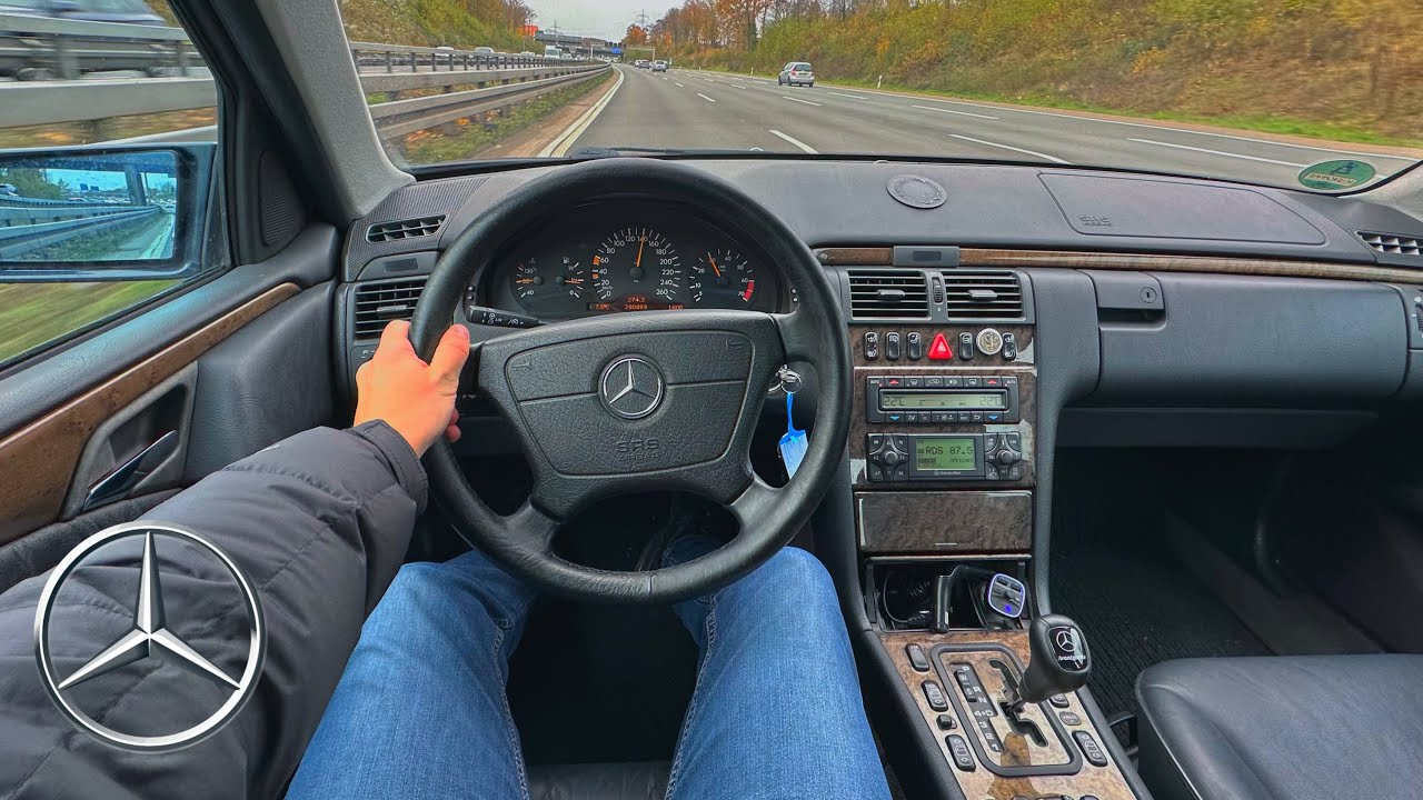 MERCEDES-BENZ E320 V6 W210 AVANTGARDE STARTUP & MIDNIGHT POV DRIVE