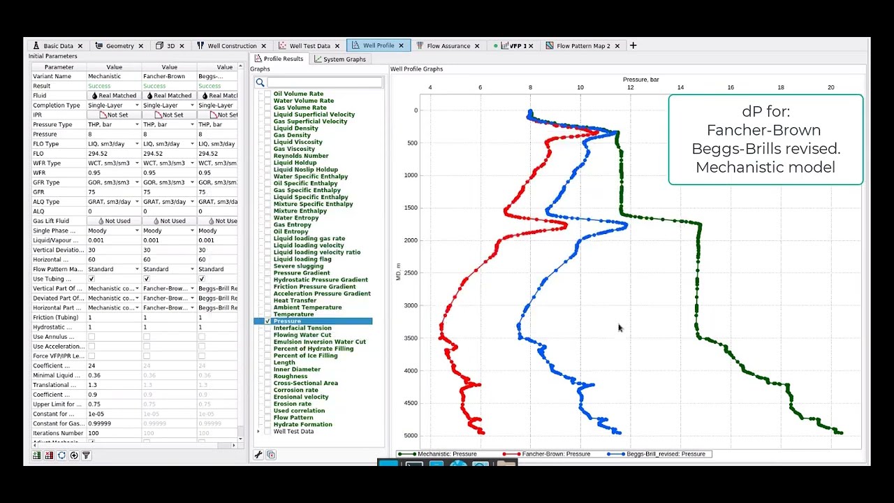 Pipeline Performance Analysis using Mechanistic Model Approach in tNavigator - #FFGT