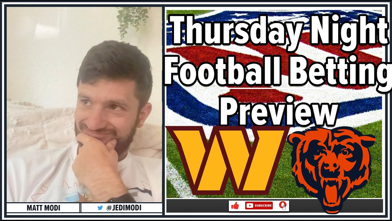 NFL Week 5 TNF Betting Preview | Commanders vs. Bears Best Bets, Picks & Predictions