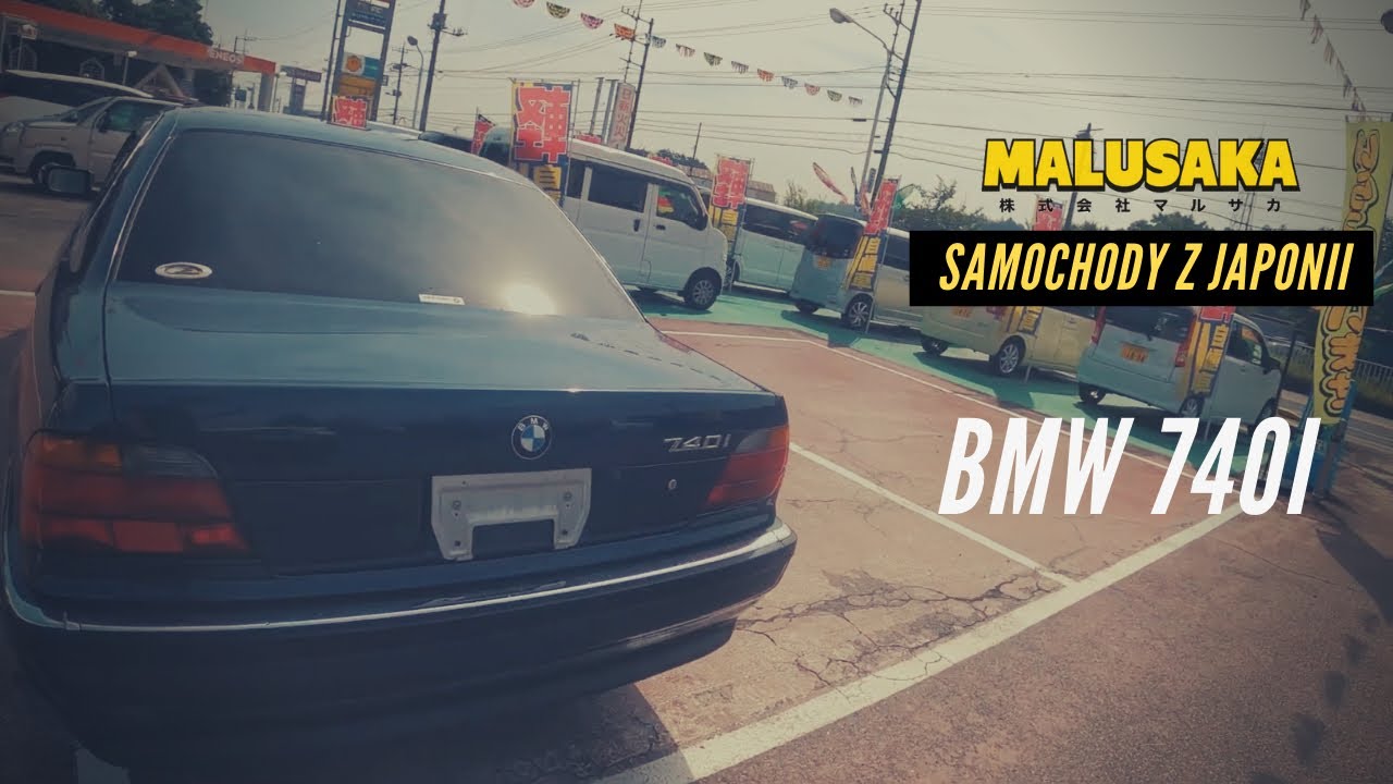 BMW 740i - Samochody z Japonii