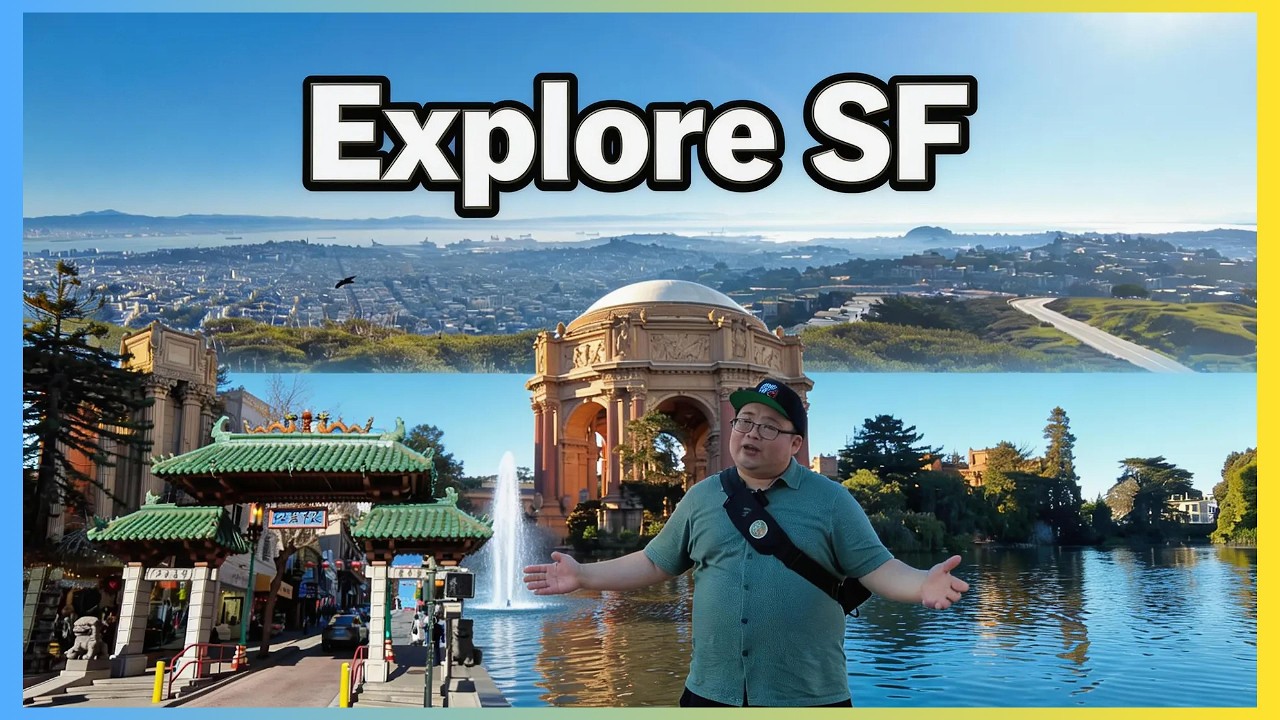 Odkrywanie San Francisco | Jedzenie w Chinatown, ulica Lombard i Pałac Sztuk Pięknych