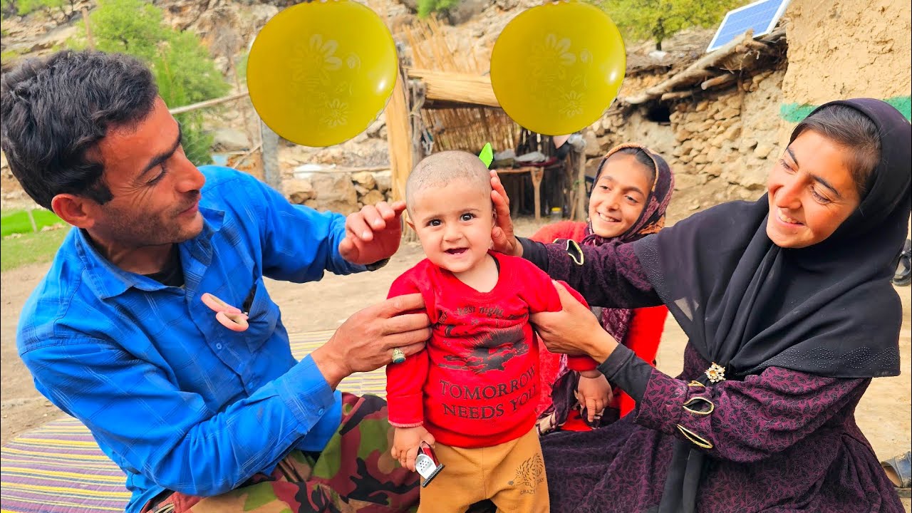 Maedeh&rsquo;s New Look ✂️😊 & Caring for the Flock 🐑❤️ | A Day in Asloddin Family Life