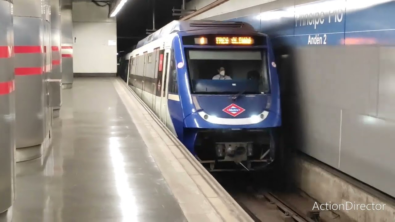Metro de Madrid: Estación de Príncipe Pío L6 y L10.