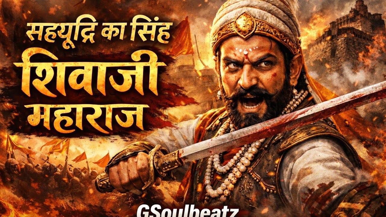 शिवाजी महाराज की गर्जना ⚔️🔥 | Sahyadri Ka Singh | Most Powerful Song 2026@BhaktiBeats-G 