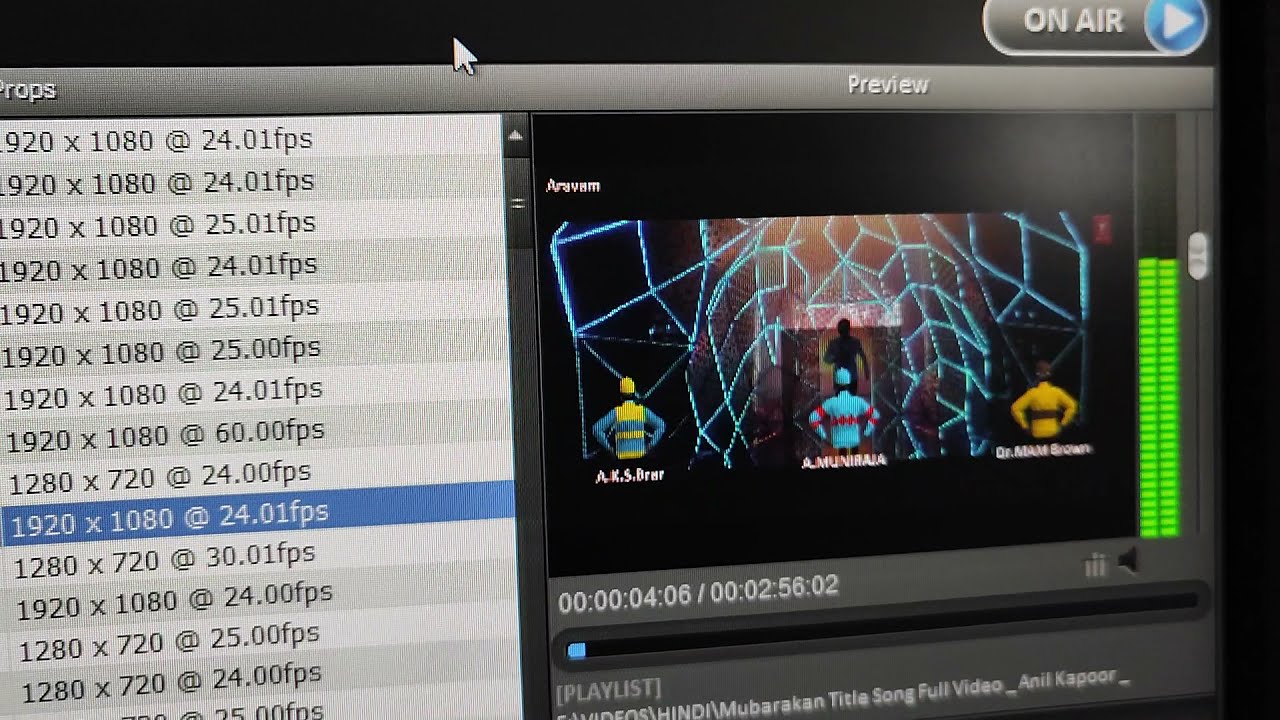 AirNow (Media Caster) working with Playlist Client tool - DEMO video