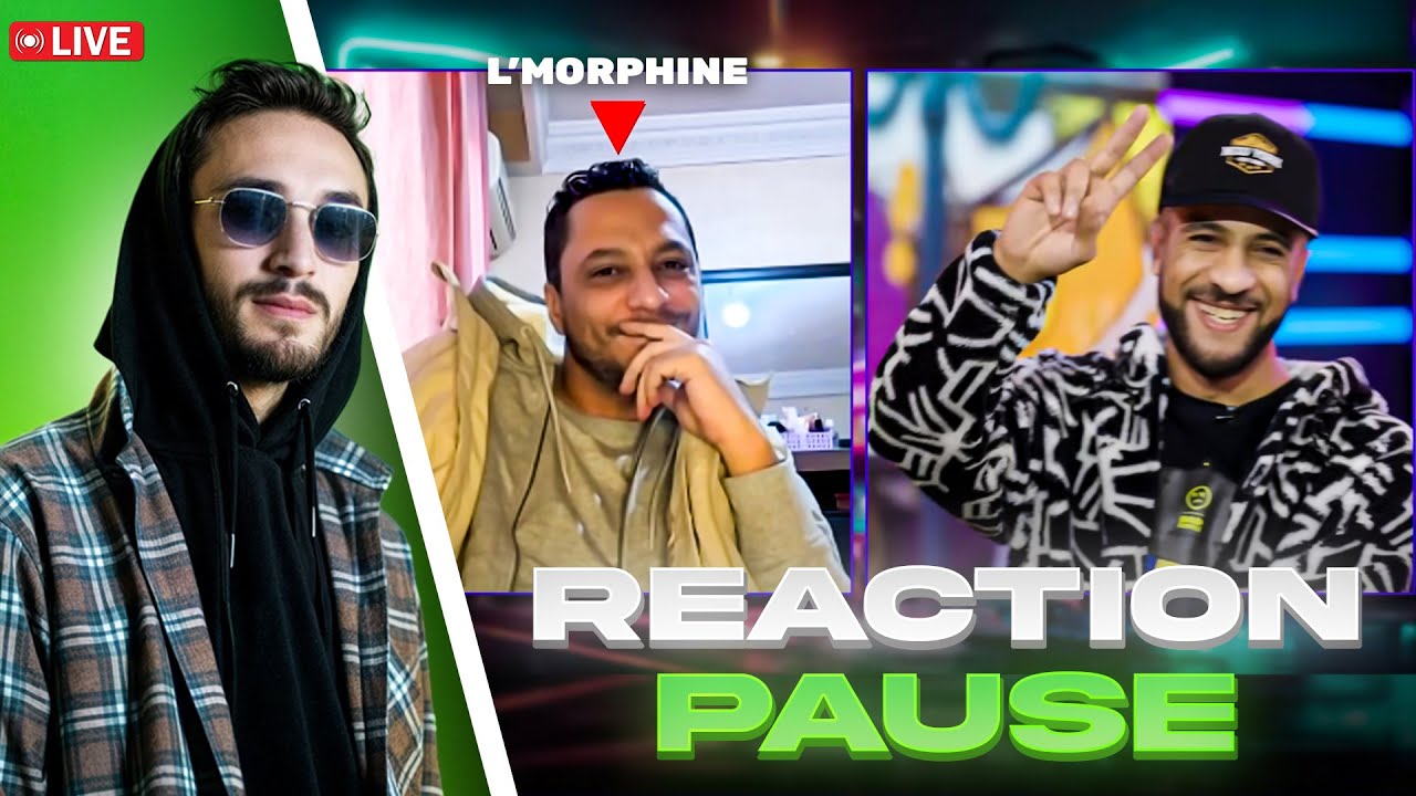 PAUSE FLOW Reaction : Interview  L’Morphine X Diib |🔥 بوز فلو رياكشن على مورفو على مباشر