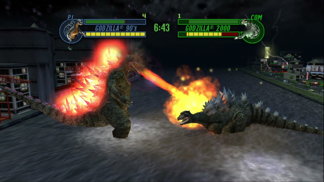 Godzilla 90's vs Godzilla 2000!