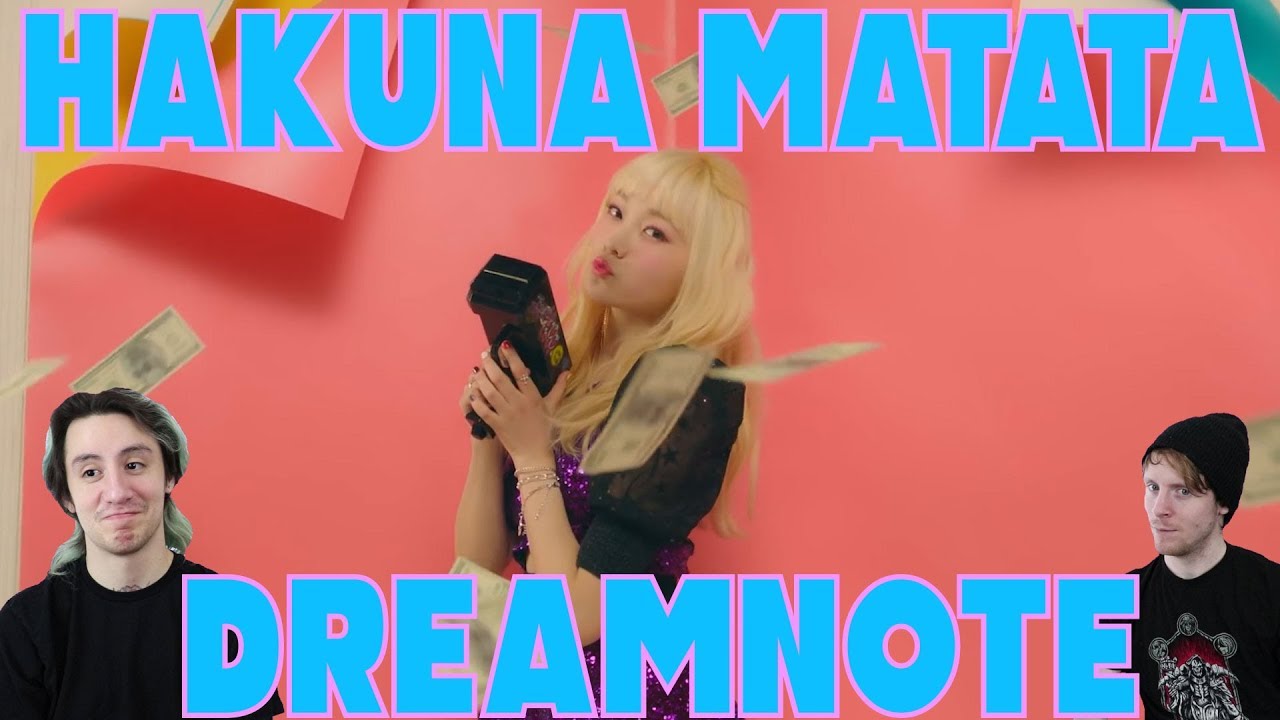 DreamNote - Hakuna Matata [Reaction]