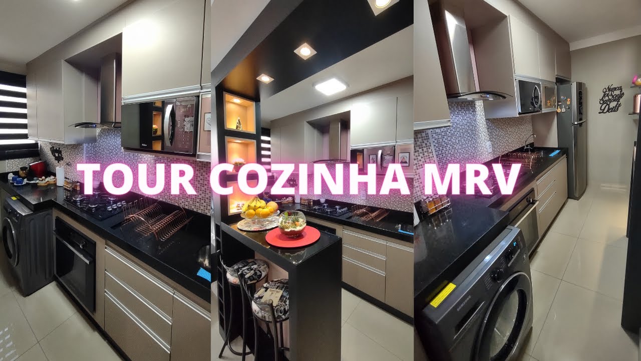 TOUR COMPLETO PELA COZINHA - APARTAMENTO MRV