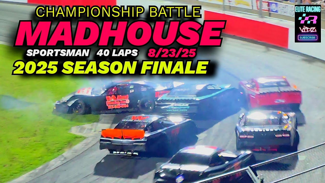 2025 BOWMAN GRAY STADIUM SEASON FINALE SPORTSMAN CHAMPIONSHIP BATTLE 40 LAPS 8/23/25