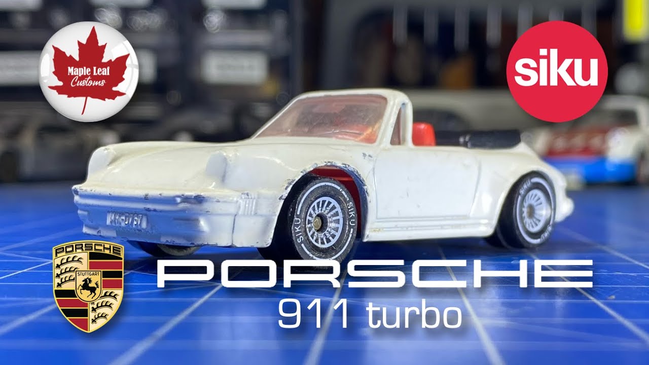 Siku Porsche 911 Turbo (411) — легендарная модель 930 возрождена!