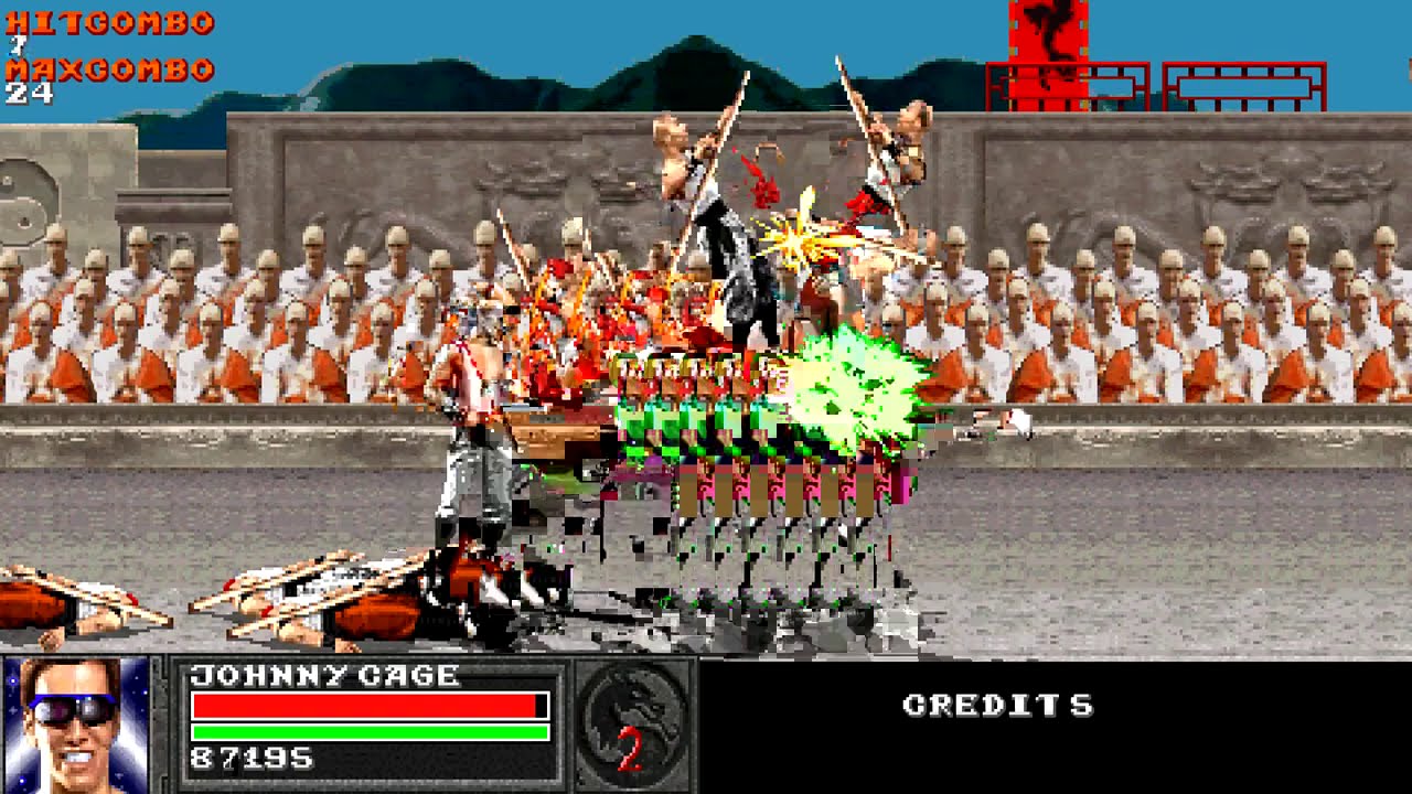 OpenBoR games: Mortal Kombat - Defenders of the Realm playthrough - ALL MODES