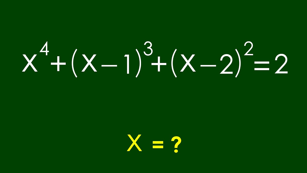 Germany | A Nice Math Olympiad Algebra Problem