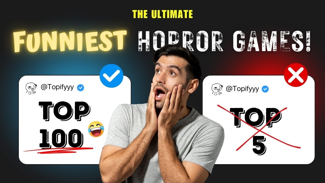 Top 100 Funniest Horror Game Moments? 😂 (Part 1: Clips 1–30)