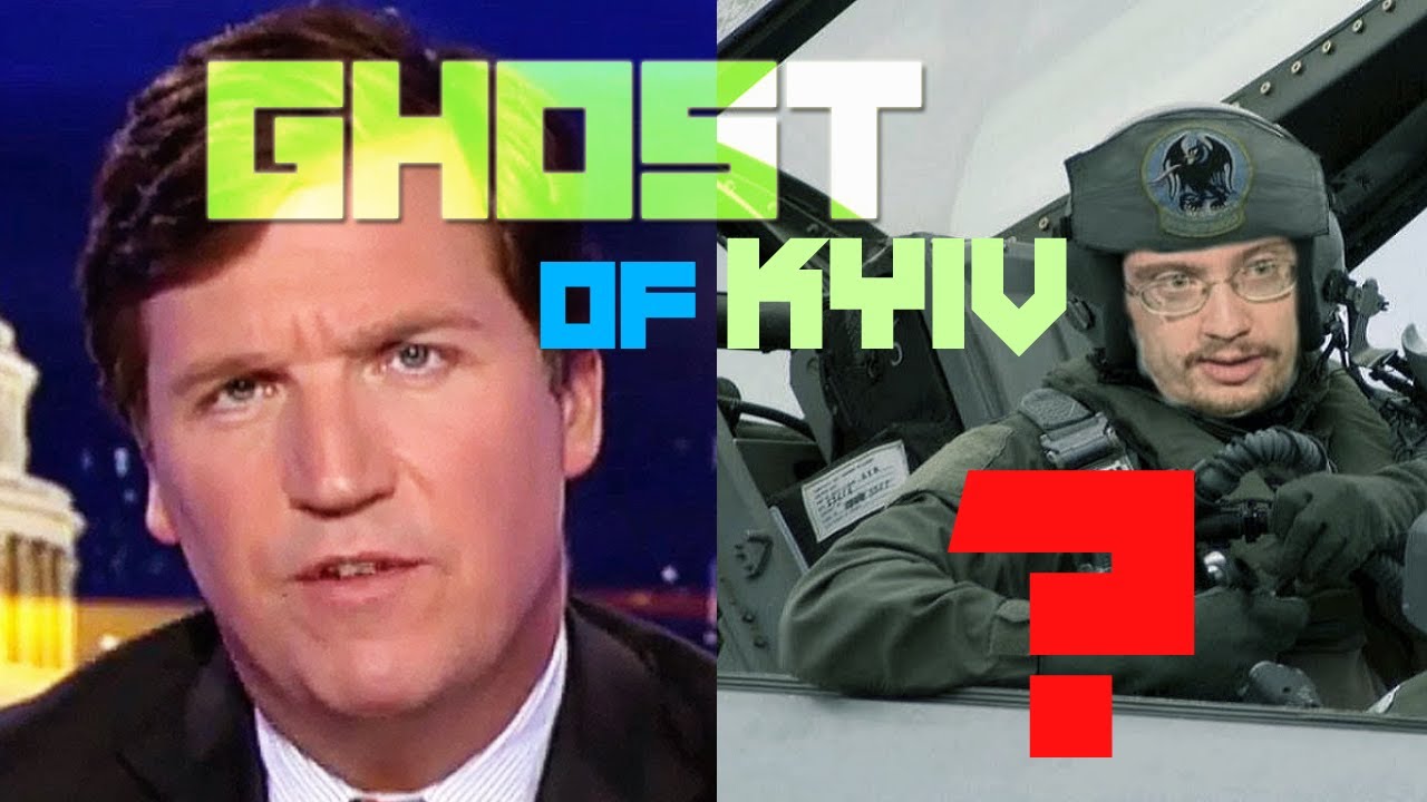 Tucker Carlson reveals Ghost of Kyiv / Kiev TRUE IDENTITY 