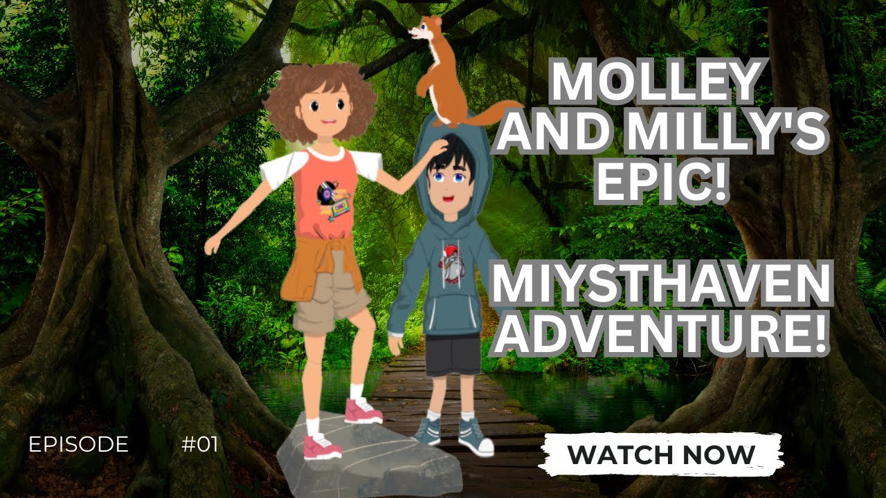 Animation At Work 2023 Molly and Milly's Adventure to Myst haven forest! 2D Anime