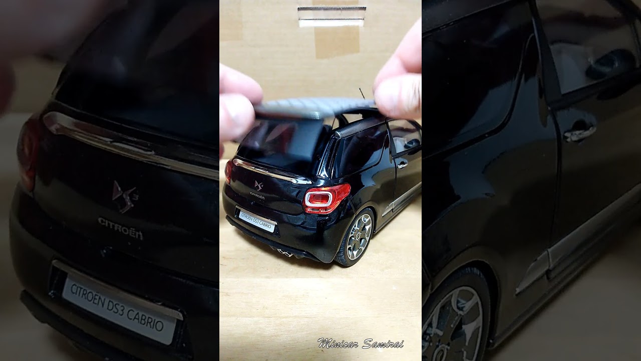 Unboxing Citroen DS3 door close Diecast Model Car #car #automobile #diecast #toys