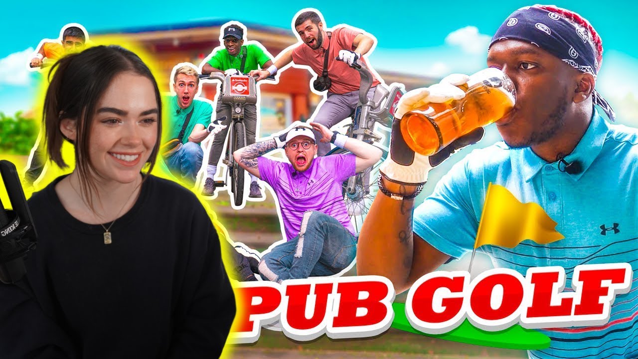 Rose Reacts To Sidemen Pub Golf and Plays FIFA23! | VOD