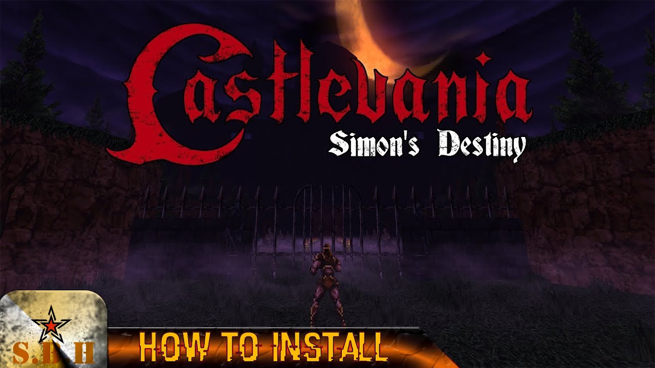 Install mod guide Castlevania: Simon's Destiny  v1.4