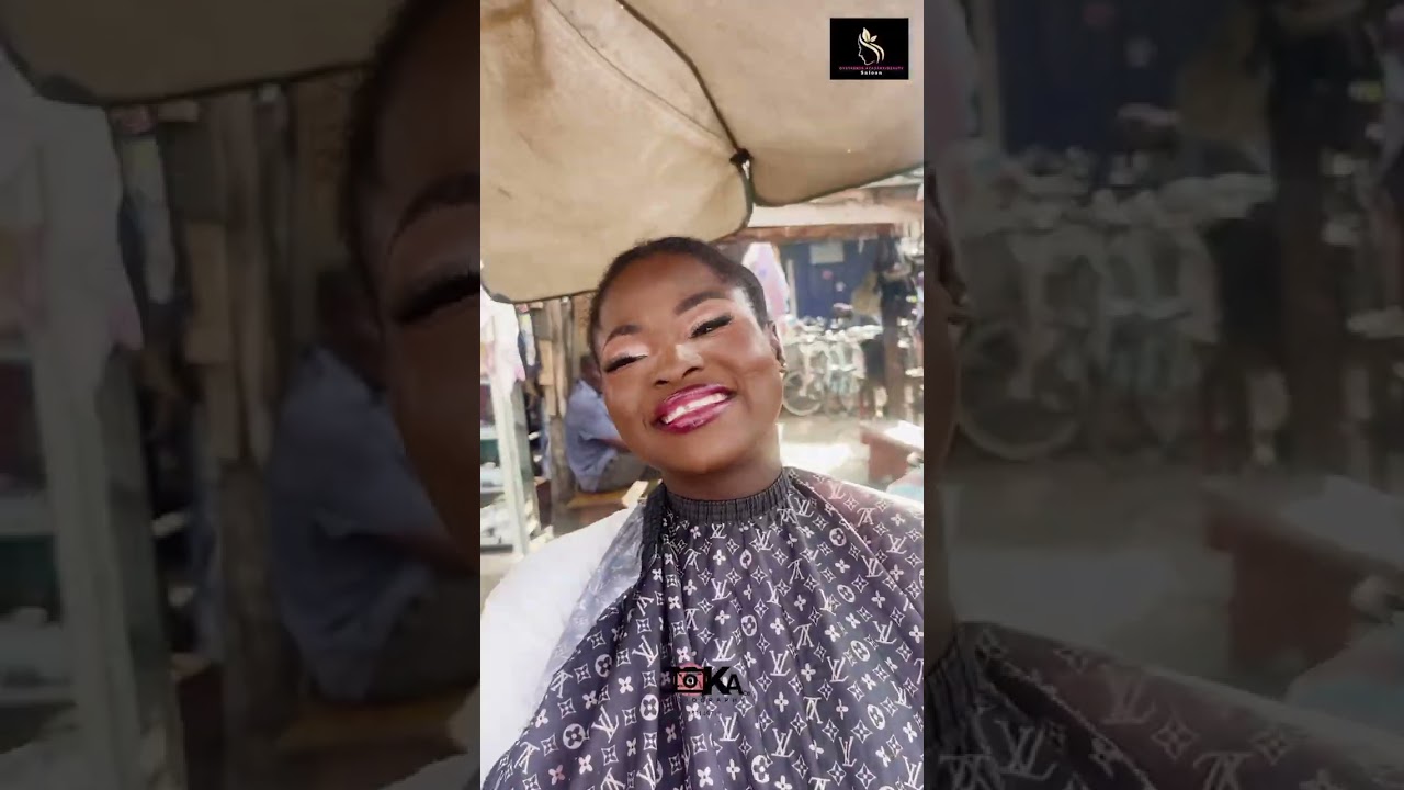This beautiful soul made our day that day at agbobroshi market.❤️❤️ The love was deep. Subscribe.🙏