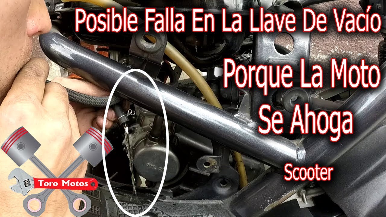 PORQUE SE AHOGA MI MOTO ( Solución Rápida )