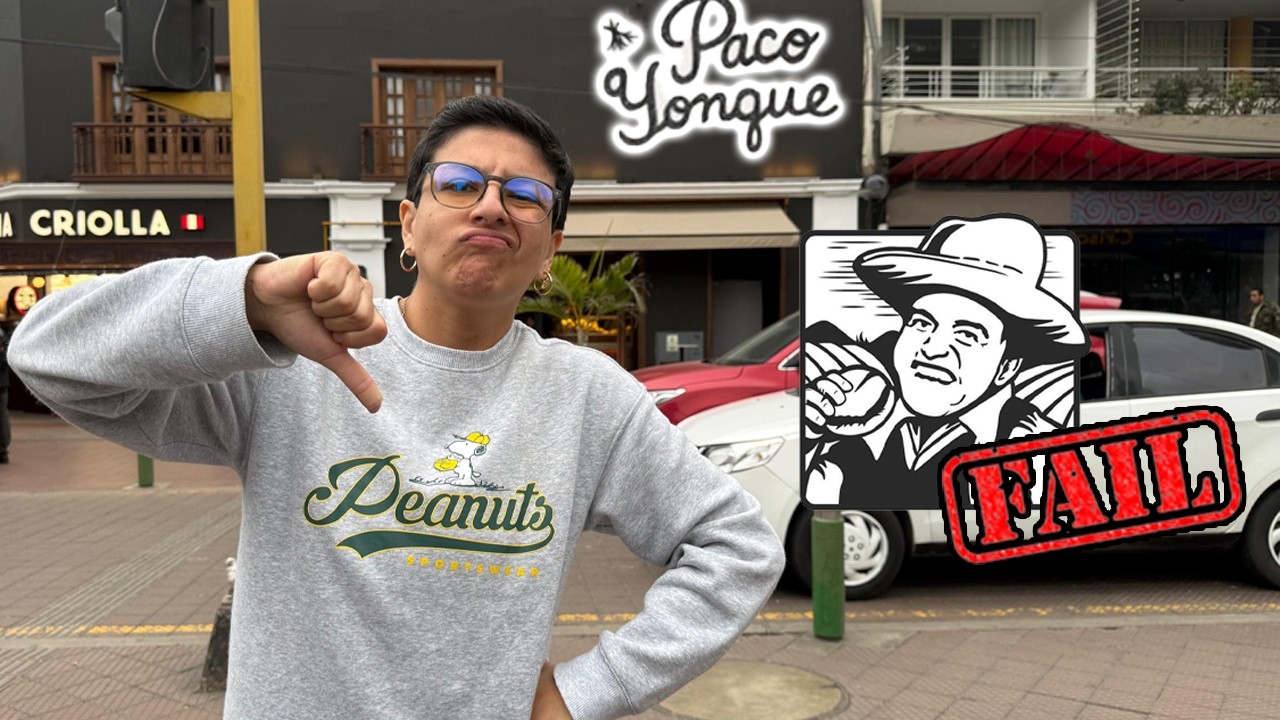 VISITAMOS EL NUEVO RESTAURANTE DE LA LUCHA: SALE MAL - Ariana Bolo Arce