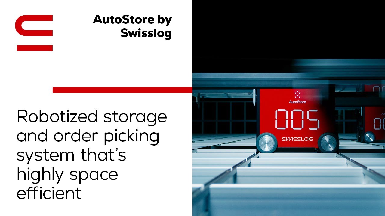 AutoStore by Swisslog: Robotized storage and order picking system that&rsquo;s highly space efficient