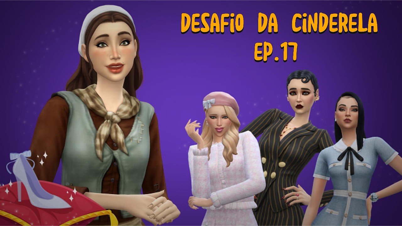 CANTORA MISTERIOSA DO LA VIVACE-DESAFIO DA CINDERELA👠 - Episódio17- The Sims 4