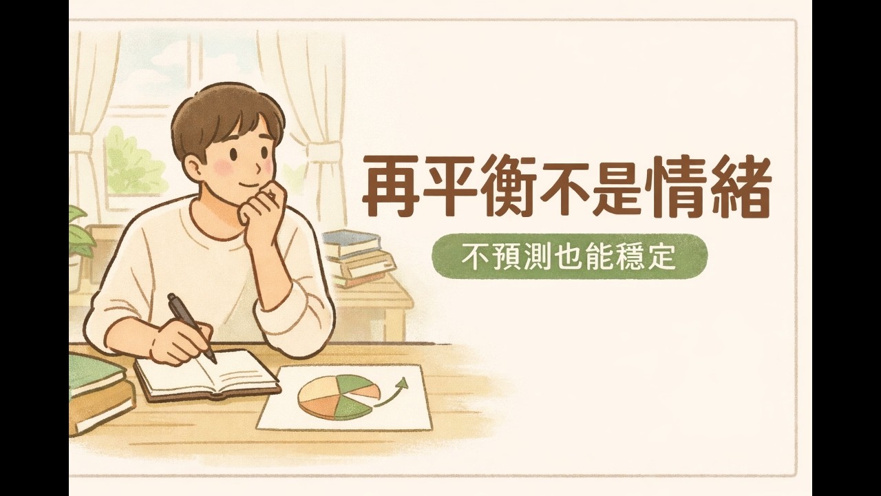 不預測市場，也能穩定：再平衡的真正意義｜再平衡怎麼做？避免情緒化交易的完整方法