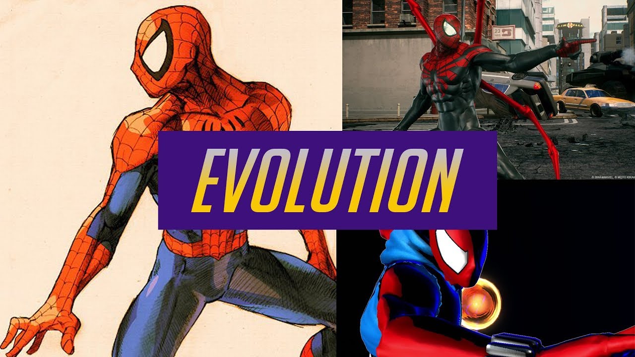 Evolution Of Spider-Man Costumes In Marvel Vs Capcom  2000-2017