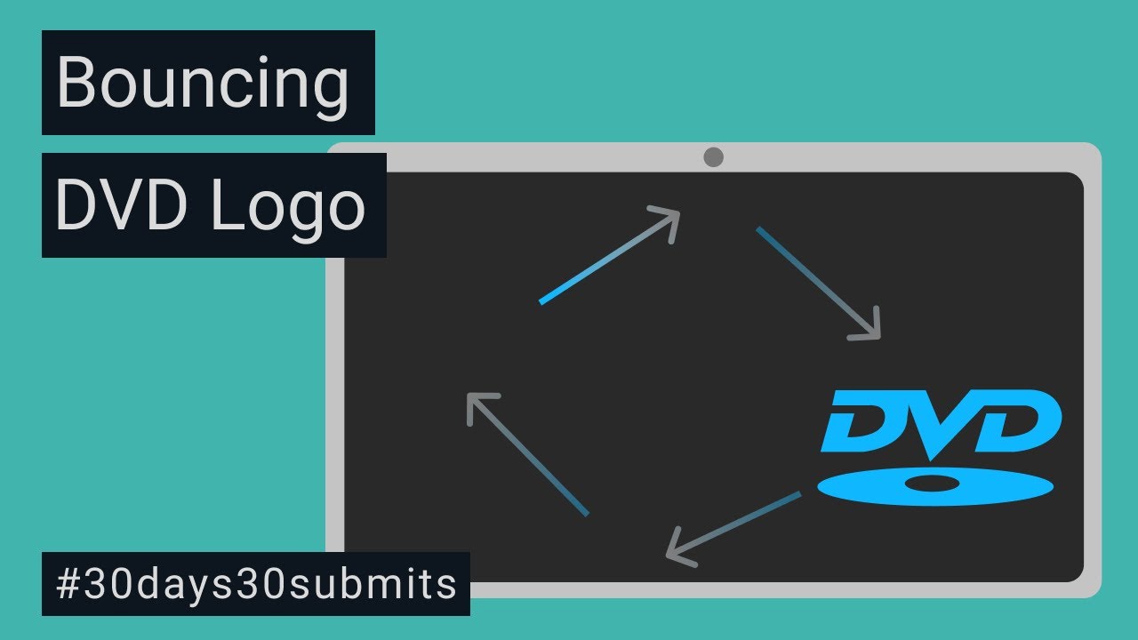 Bouncing DVD Logo With Vanilla JavaScript For Beginners