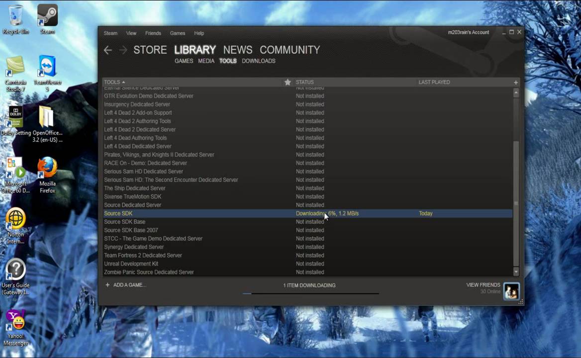 Source SDK Tutorial 1: Installation