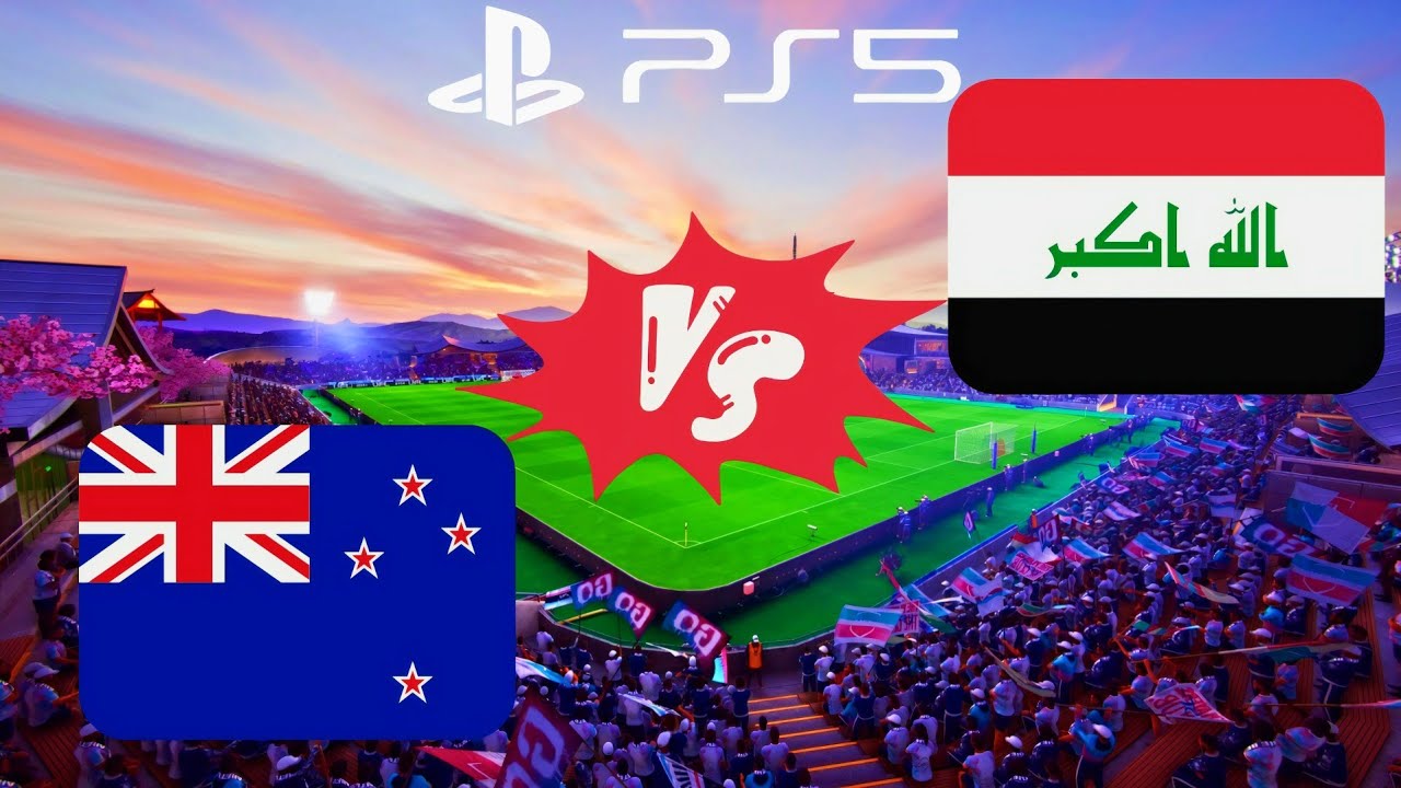 مباراة نيوزيلندا VS العراق إي فوتبول 2025 | eFootball 2025 | بلايستيشن 5
