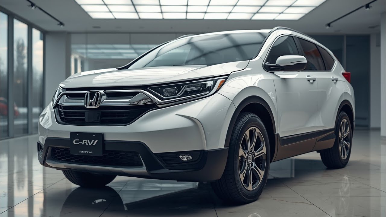 Honda CR-V 2026 – Ultra Realistic Showroom View | Pure White Luxury SUV | 8K Cinematic Detail 🚗✨