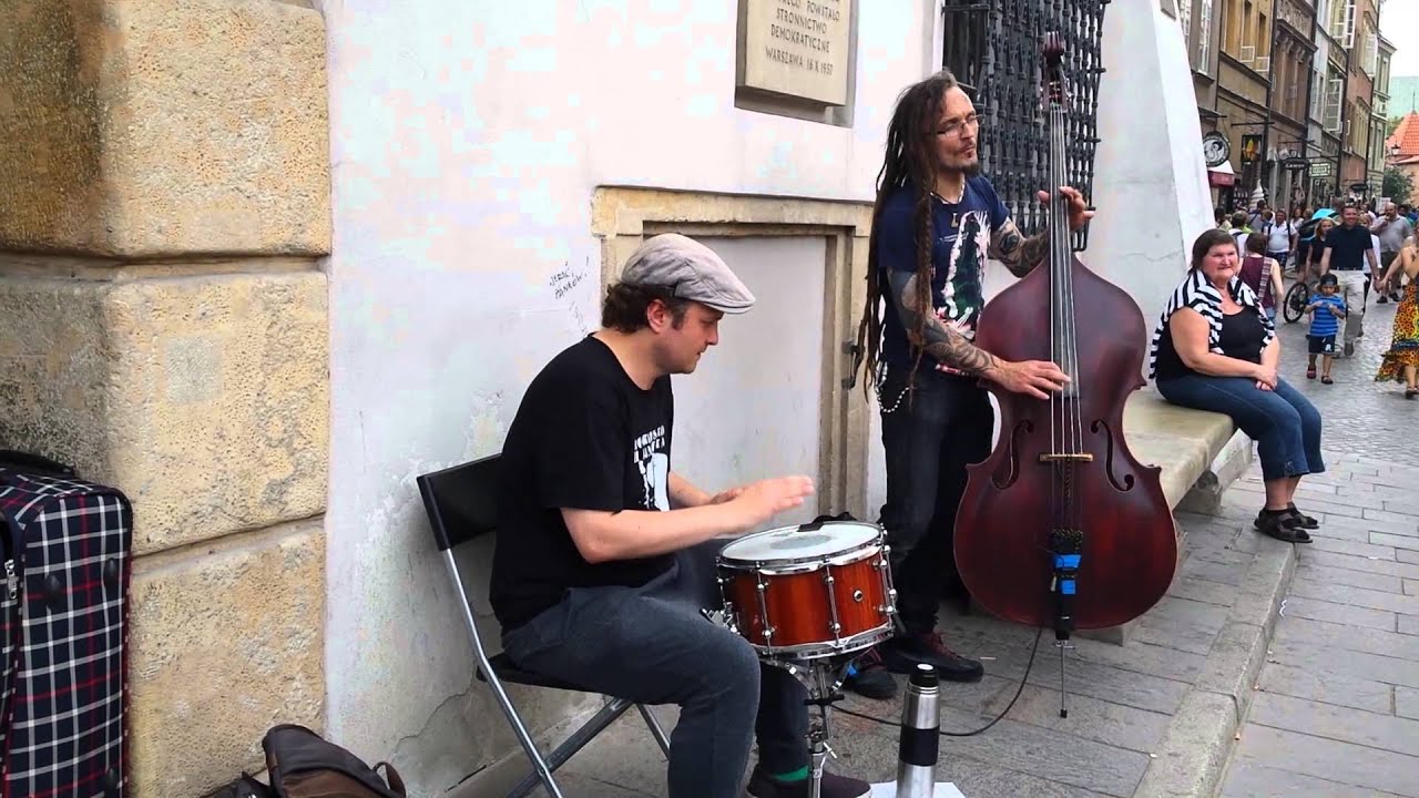 Big Noise From Winnetka - The Bobcats (cover na kontrabas, gwizd i perkusję)