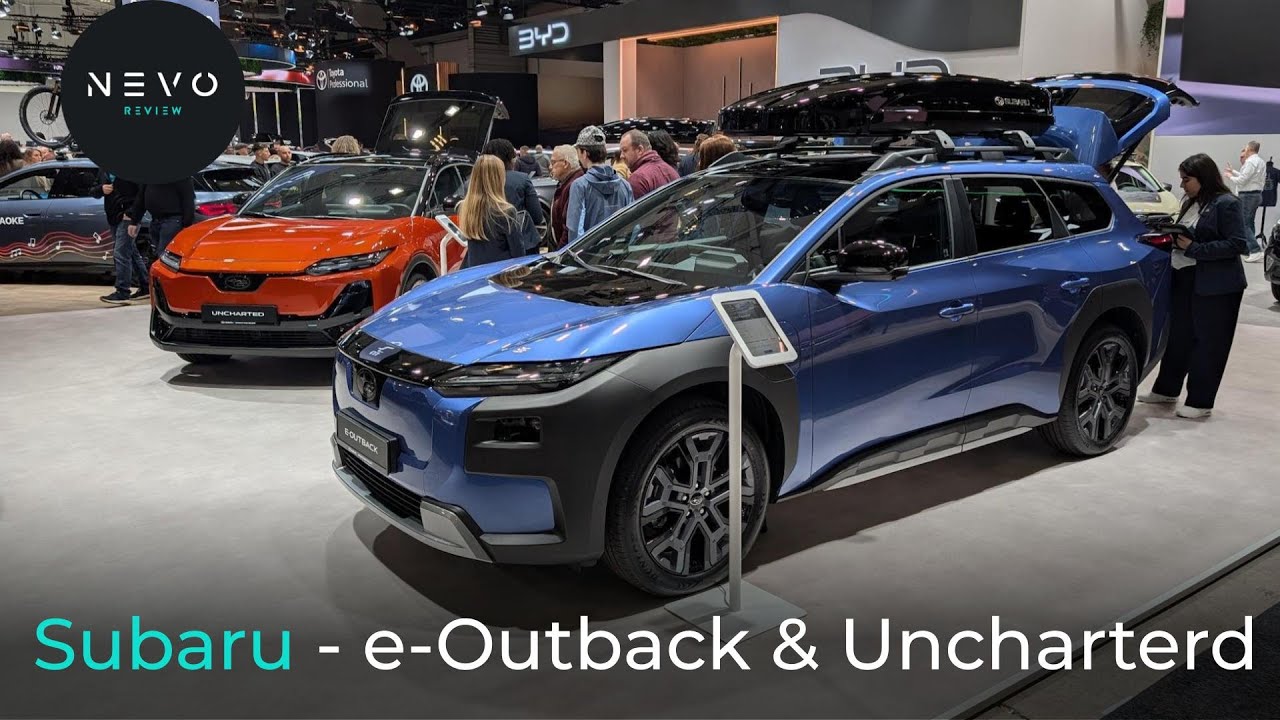 Subaru e-Outback и Uncharted — первый взгляд