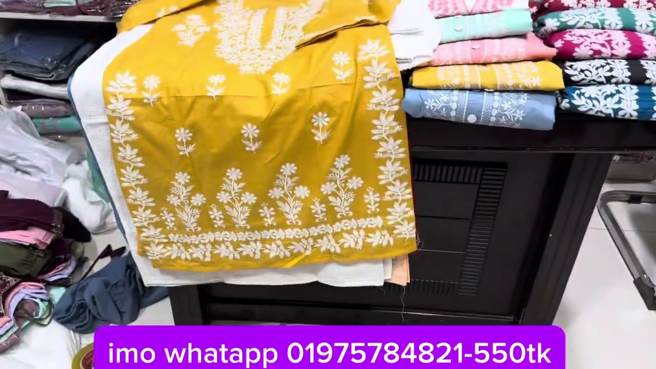 ঈদ স্পেশাল অফার ১০০%কটন ও  ভাঙচুর কোর্সেট কালেকশন ৫৫০ টাকা