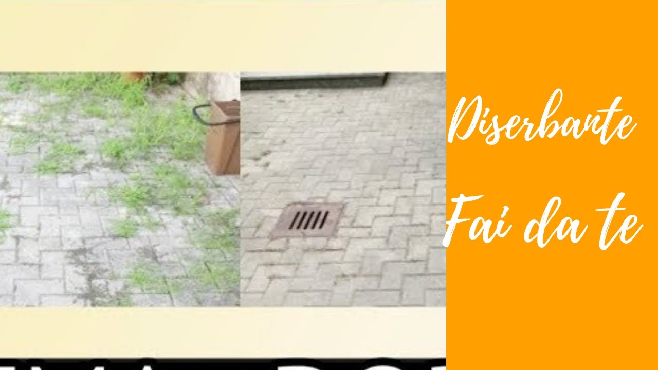 Diserbante naturale FAI DA TE FUNZIONA DAVVERO