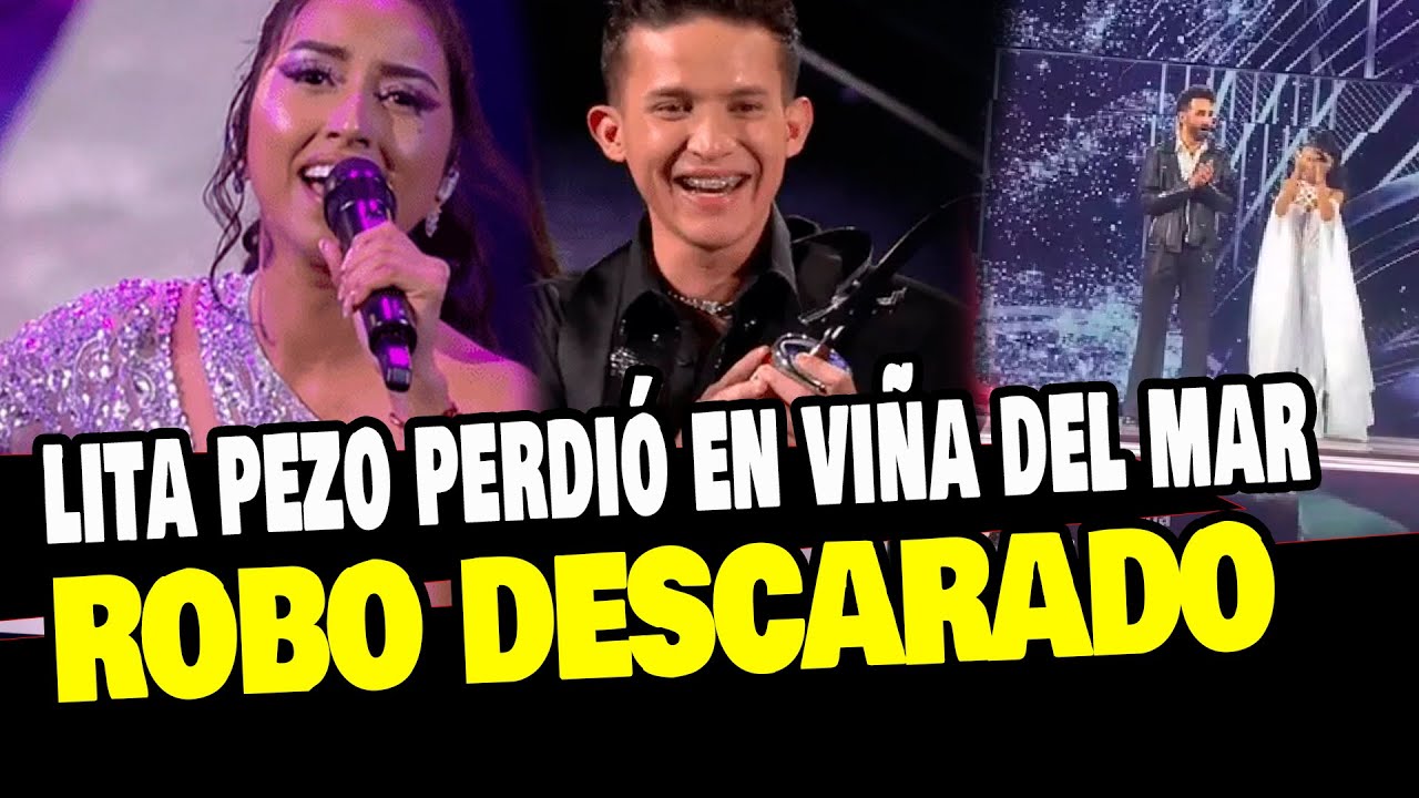 LITA PEZO PERDIÓ EN EL FESTIVAL DE VIÑA DEL MAR 