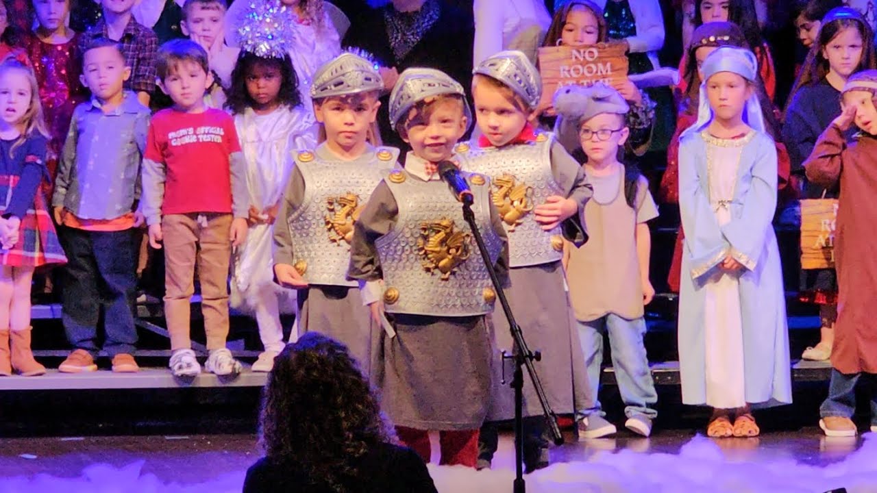 Grayson's Sunlight Christian Academy of Port St. Lucie Preschool Play: Our Savior Is Born!