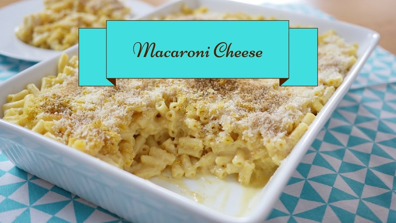 Macaroni Cheese: Vegan, Nut and oil free