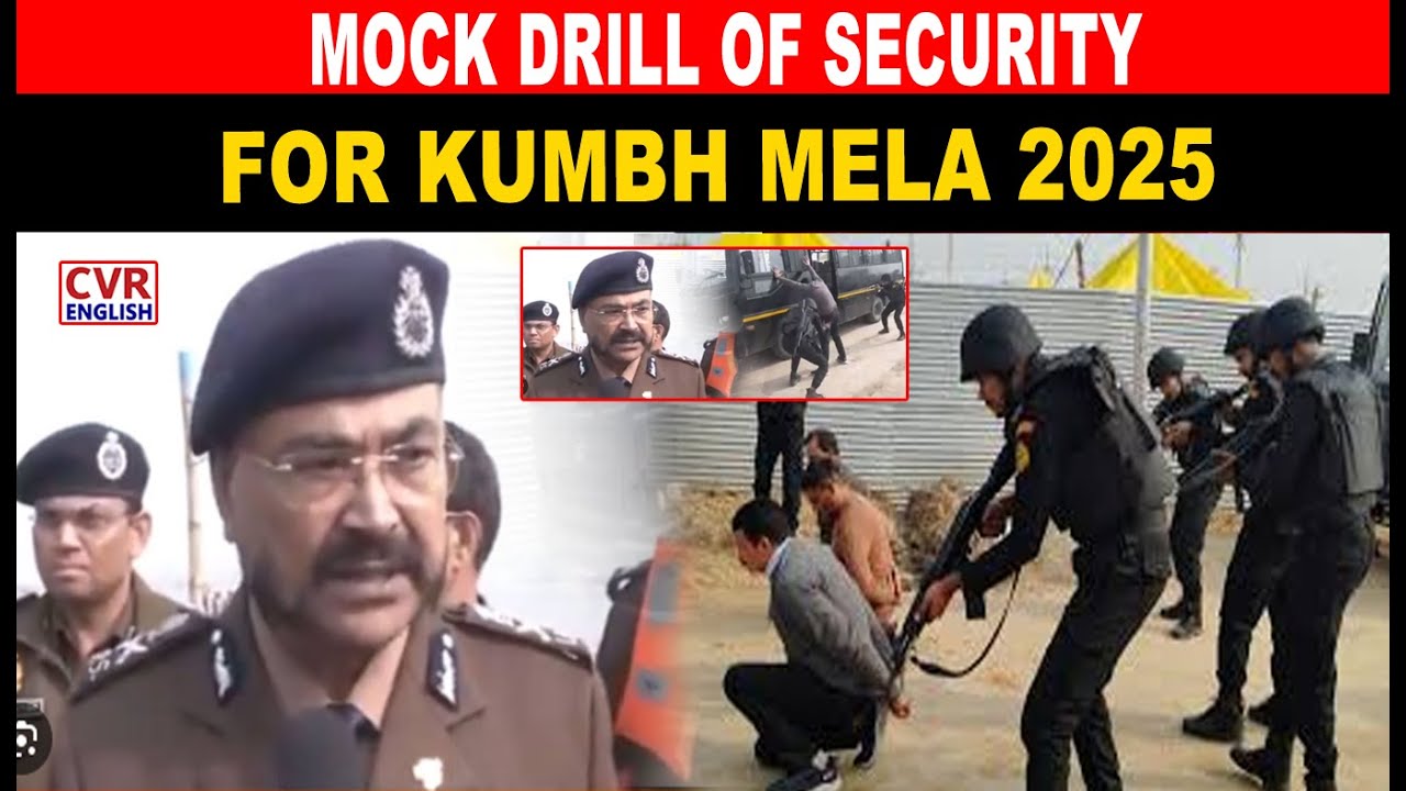Maha Kumbh 2025 | NSG, UP Police, ATS, PAC Conduct High-alert Mock Drill Ahead Of Maha Kumbh 2025|