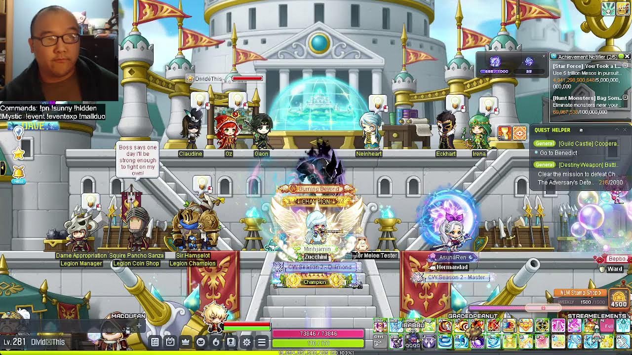 🥜CTenb Bosses b4 Reset+WAP's!🥜CTenb+HLuwill w/ Chat @+0.5!🥜hFA+Himbo+Baldy @+1.5!🥜